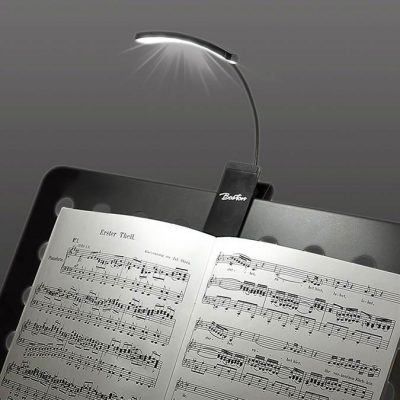Foldable lectern lamp